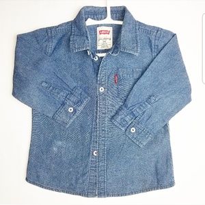 Levi's Denim button down shirt